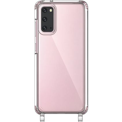 Mobigear Mix & Match Doorzichtig Samsung Galaxy S20 FE Flexibel TPU Hoesje met koord - Transparant