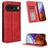 Mobigear Sensation Google Pixel 9 Pro Hoesje Bookcase Portemonnee - Rood