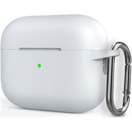 Mobigear Classic Apple AirPods Pro 2 Hoesje Flexibel Siliconen - Wit
