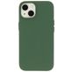 Mobiparts iPhone 14 Siliconen Hoesje Backcover - Forest Green