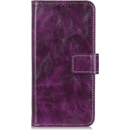 Mobigear Basic Xiaomi Redmi Note 10S Hoesje Bookcase Portemonnee - Paars