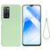 Mobigear Rubber Touch OPPO A54 Siliconen Hoesje Backcover - Groen