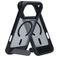 Mobiparts Hardcover iPhone 18 Pro Max MagSafe Hoesje Hardcase Backcover met Standaard - Satin Black