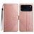 Mobigear Mandala iPhone 18 Pro Hoesje Bookcase Portemonnee - Roségoud