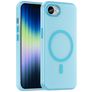 Mobigear Shockproof iPhone 16e MagSafe Hoesje Hardcase Backcover - Blauw