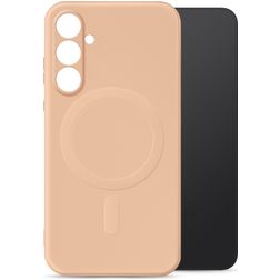 My Style Protective Flex Samsung Galaxy S26 Plus MagSafe Hoesje Flexibel TPU Backcover - Soft Pink