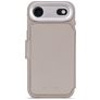 Decoded Detachable Wallet iPhone Air MagSafe Hoesje Echt Leer Uitneembare 2in1 Bookcase Portemonnee - Solid Clay