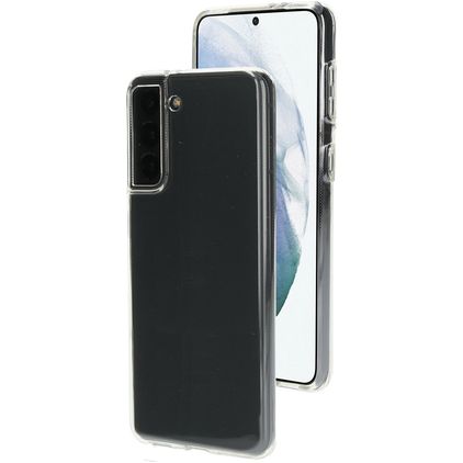 Mobiparts Classic Doorzichtig Samsung Galaxy S21 Hoesje Flexibel TPU Backcover - Transparant