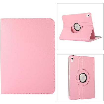 Mobigear DuoStand iPad 11 (2025) Hoes Draaibare Bookcase - Roze