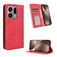 Mobigear Sensation OPPO Find X9 Hoesje Bookcase Portemonnee - Rood