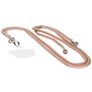 Mobiparts Nylon Universeel Verstelbaar Telefoonkoord - Goud