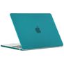 Mobigear Matte MacBook Air 13 Inch (2022-2026) Hoes Hardshell Laptopcover MacBook Case - Dark Green - Model A2681 / A3113 / A3240 / A3449