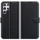 Mobigear Classic Samsung Galaxy S22 Ultra Hoesje Bookcase Portemonnee - Zwart