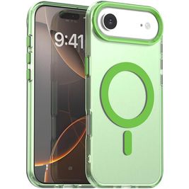 Mobigear Shockproof iPhone Air MagSafe Hoesje Hardcase Backcover - Groen