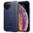 Mobigear Rugged Shield iPhone 12 Pro Max Hoesje Flexibel TPU Backcover Shockproof - Blauw