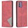 Mobigear Rhombus Slim Nokia G42 Hoesje Bookcase - Rood