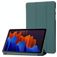 Mobigear Tri-Fold Gel Samsung Galaxy Tab S11 Hoes TPU / Kunstleer Bookcase - Donkergroen