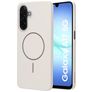 Mobiparts Slim Line Samsung Galaxy A17 MagSafe Hoesje Hardcase Backcover - Off White