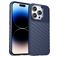 Mobigear Groove iPhone 15 Pro Max Hoesje Flexibel TPU Backcover - Blauw