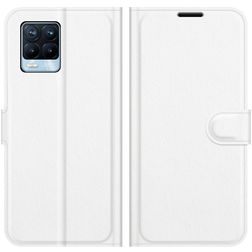 Mobigear Classic Realme 8 Pro Hoesje Bookcase Portemonnee - Wit