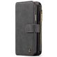 Caseme 007 iPhone XS Hoesje Uitneembare 2in1 Bookcase Portemonnee - Zwart