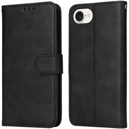Mobigear Wallet iPhone 17e Hoesje Bookcase Portemonnee - Zwart