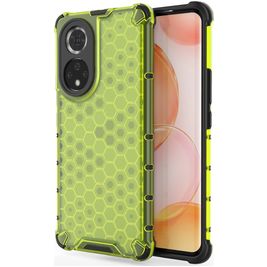 Mobigear Honeycomb HONOR 50 Hoesje Hardcase Backcover Shockproof - Groen