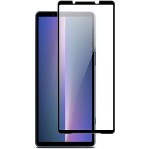 Mobigear Premium Sony Xperia 5 V Glazen Screenprotector - Case Friendly - Zwart