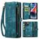 Caseme 008 iPhone 15 Hoesje Uitneembare 2in1 Bookcase Portemonnee - Blauw