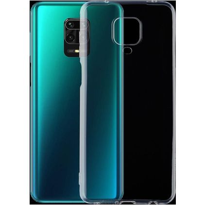 Mobigear Ultra Thin Doorzichtig Xiaomi Redmi Note 9 Pro Hoesje Flexibel TPU Extra Dun Backcover - Transparant