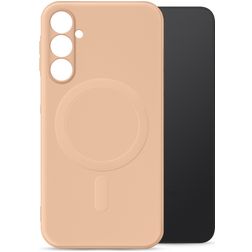 My Style Protective Flex Samsung Galaxy A16 MagSafe Hoesje Flexibel TPU Backcover - Soft Pink