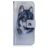 Mobigear Design Huawei P40 Pro Hoesje Bookcase Portemonnee - Wolf