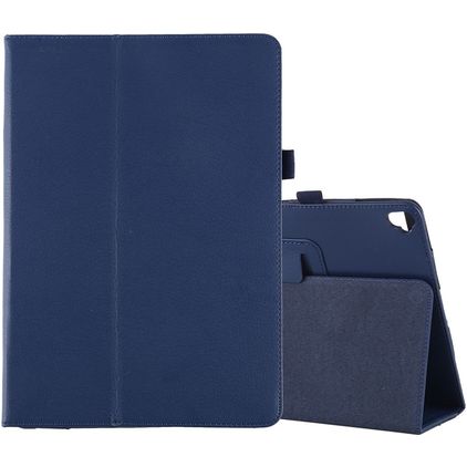 Mobigear Classic iPad 8 (2020) Hoes Bookcase + Stylus Houder - Donkerblauw