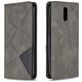 Mobigear Rhombus Slim Nokia 2.3 Hoesje Bookcase - Grijs
