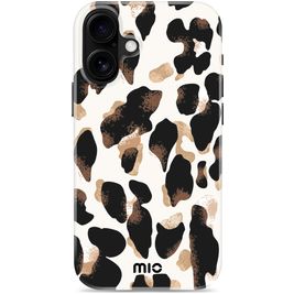 MIO iPhone 16 Plus MagSafe Hoesje Hardcase Backcover - Leopard