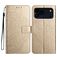 Mobigear Mandala iPhone 18 Pro Max Hoesje Bookcase Portemonnee - Goud