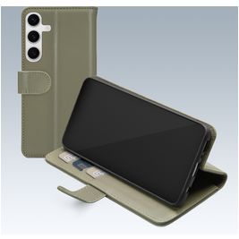 Mobilize Premium Gelly Samsung Galaxy S26 Hoesje Bookcase Portemonnee - Groen