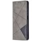 Mobigear Rhombus Slim Xiaomi 11T Hoesje Bookcase - Grijs