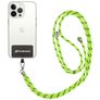 Mobigear Lanyard Universeel Telefoonkoord Verstelbaar - Zwart / Groen