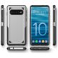 Mobigear Slim Armor Samsung Galaxy S10 Plus Hoesje Hardcase Backcover Shockproof - Rood