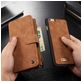 Caseme 007 iPhone 6s Hoesje Uitneembare 2in1 Bookcase Portemonnee - Bruin