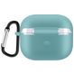 Mobigear Classic Apple AirPods 3 Hoesje Flexibel Siliconen - Emerald Green