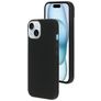 Mobiparts iPhone 15 Siliconen Hoesje Backcover - Zwart