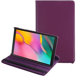 Mobigear DuoStand Samsung Galaxy Tab A 10.1 (2019) Hoes Draaibare Bookcase - Paars