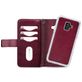 Mobilize Gelly Zipper Samsung Galaxy A6 (2018) Hoesje Uitneembare 2in1 Clutch - Bordeaux