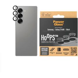 PanzerGlass Hoops Samsung Galaxy Z Fold 6 Glazen Camera Lens Protector - Case Friendly - Zwart