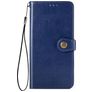 Mobigear Snap Button Samsung Galaxy S20 FE Hoesje Bookcase Portemonnee - Blauw