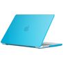 Mobigear Glossy MacBook Pro 14 Inch (2021-2026) Hoes Hardshell Laptopcover MacBook Case - Blauw - Model A2442 / A2779 / A2918 / A2992 / A3401 / A3112 / A3434 / A3427 / A3426