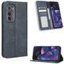 Mobigear Sensation Motorola Edge (2022) Hoesje Bookcase Portemonnee - Blauw