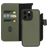 Mobiparts iPhone 15 Pro Max MagSafe Hoesje Echt Leer Uitneembare 2in1 Bookcase Portemonnee - Groen